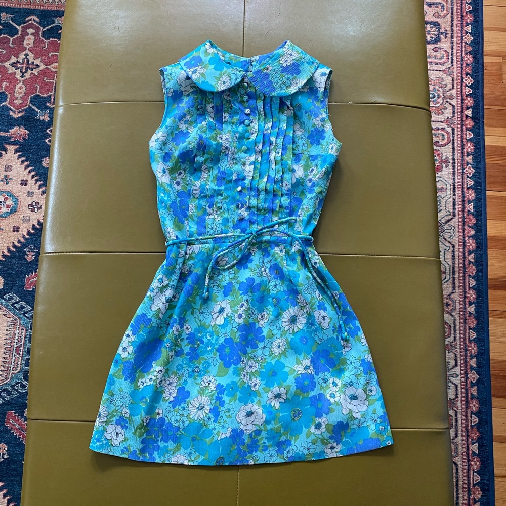 Vintage Floral Summer Dress